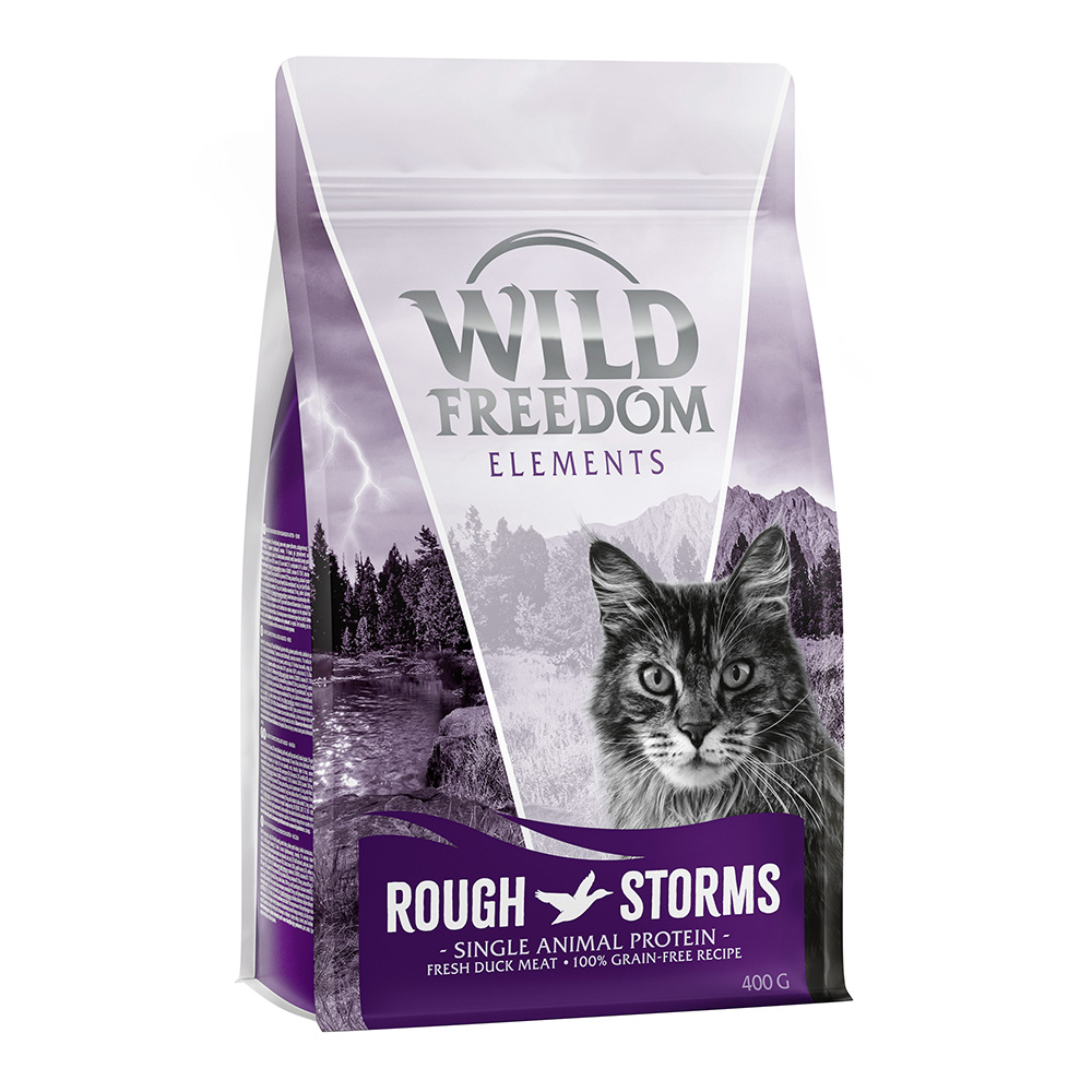 20% Rabatt auf 2 x 400 g Wild Freedom Trockenfutter! Rough Storms - Ente (Single Meat) von Wild Freedom