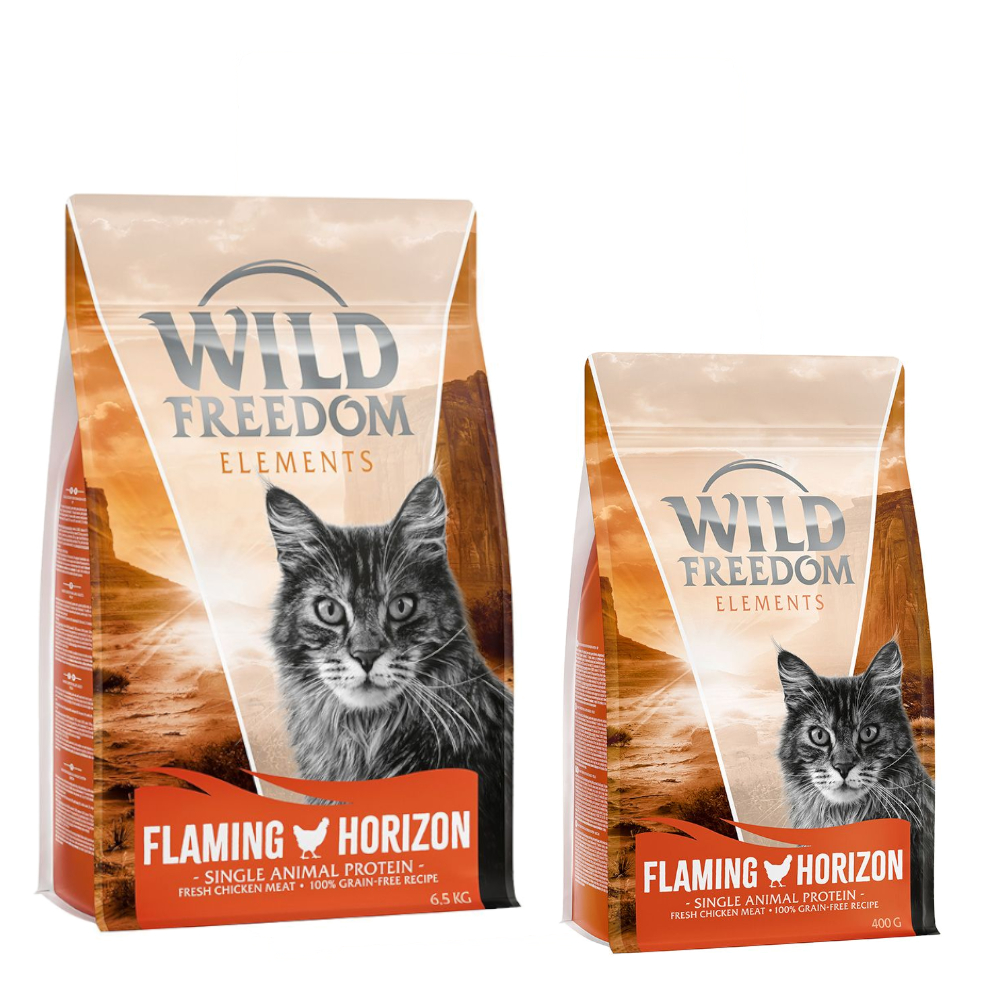 6,5 kg + 800 g Wild Freedom Trockenfutter gratis! - Flaming Horizon - Huhn (Single Meat) von Wild Freedom