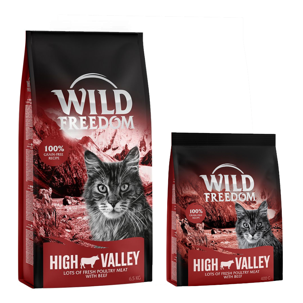 6,5 kg + 800 g Wild Freedom Trockenfutter gratis! - High Valley - Rind von Wild Freedom