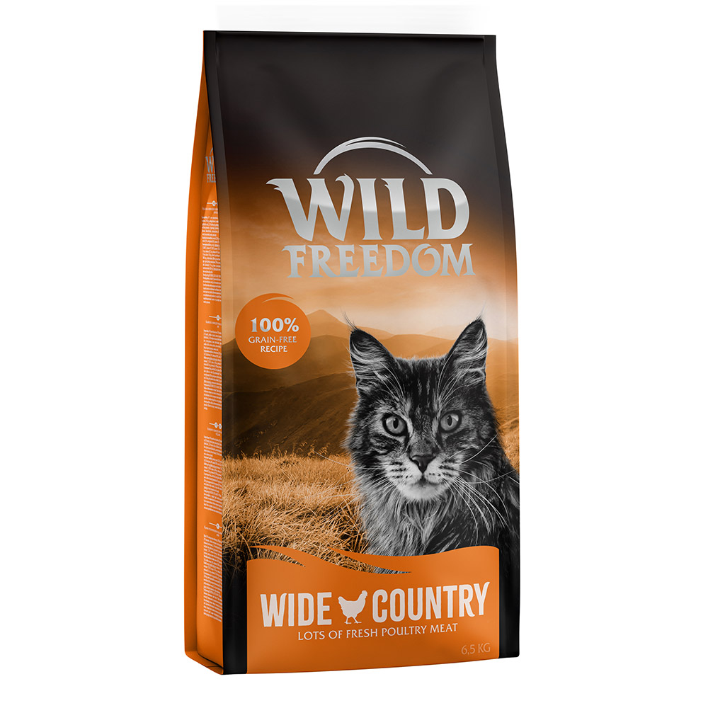 6,5 kg Wild Freedom Trockenfutter + Snack "Wild Bites" gratis dazu! - Wide Country - Geflügel von Wild Freedom