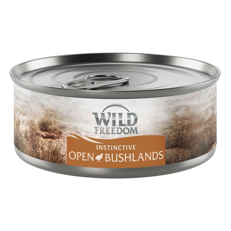 6 x 70 g  Wild Freedom Instinctive zum Probierpreis! - Open Bushlands - Wachtel 6 x 70 g von Wild Freedom