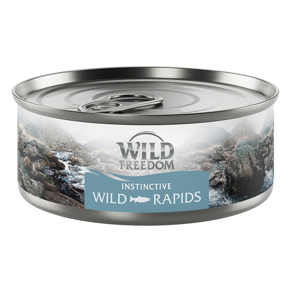 6 x 70 g  Wild Freedom Instinctive zum Probierpreis! - Wild Rapids - Lachs 6 x 70 g von Wild Freedom