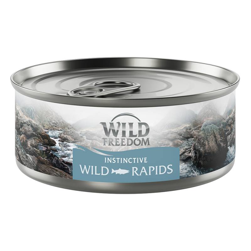 6 x 70 g  Wild Freedom Instinctive zum Probierpreis! - Wild Rapids - Lachs 6 x 70 g von Wild Freedom