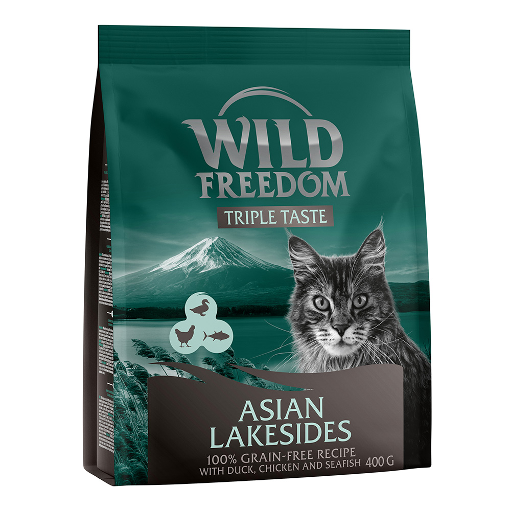 Bis zu 25 Rabatt! 400 g Wild Freedom Trockenfutter Asian Lakesides - Ente, Huhn, Fisch von Wild Freedom