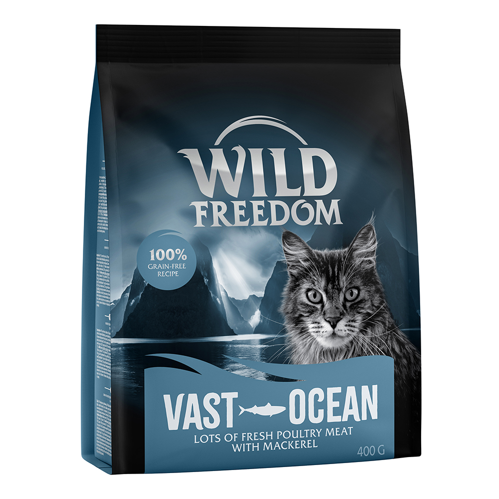 Bis zu 25% Rabatt! 400 g Wild Freedom Trockenfutter Vast Oceans - Makrele von Wild Freedom