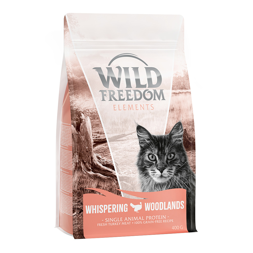 Bis zu 25 Rabatt! 400 g Wild Freedom Trockenfutter Whispering Woodlands - Truthahn (Single Meat) von Wild Freedom