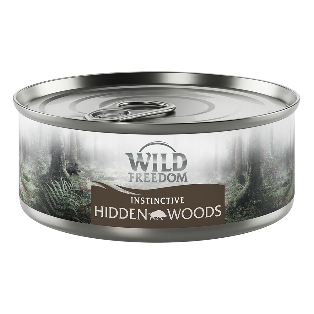 Sparpaket Wild Freedom Adult 24 x 70 g - Hidden Woods - Wildschwein von Wild Freedom