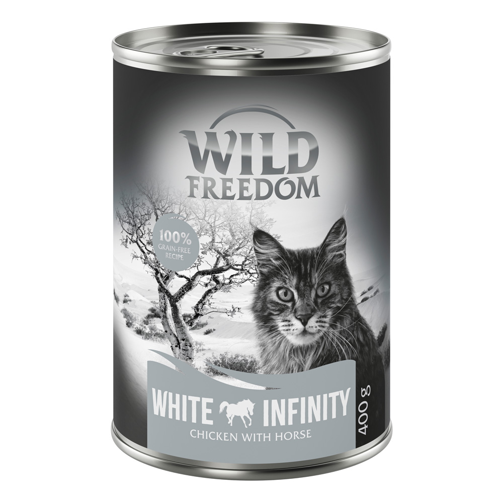 Wild Freedom Adult 6 x 400 g - getreidefreie Rezeptur - White Infinity - Pferd & Huhn Wild Freedom Adult 6 x 400 g - getreidefreie Rezeptur - White Infinity - Pferd & Huhn von Wild Freedom