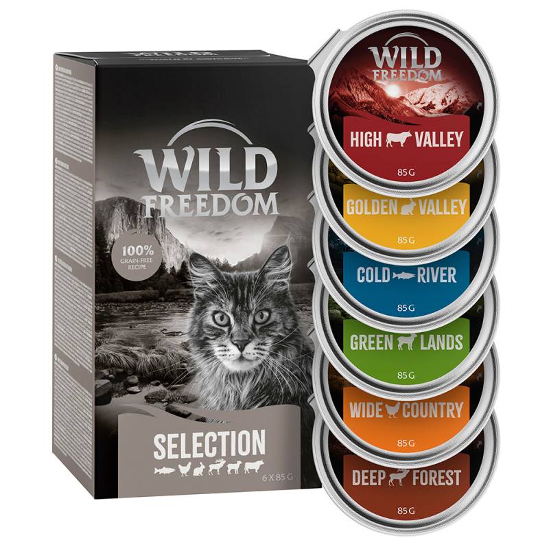 Wild Freedom Adult Schale 6 x 85 g - Mixpaket (6 Sorten) von Wild Freedom