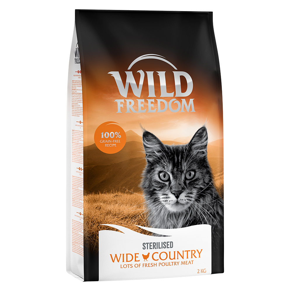 Wild Freedom Adult "Wide Country" Sterilised Geflügel - getreidefreie Rezeptur -  2 kg von Wild Freedom