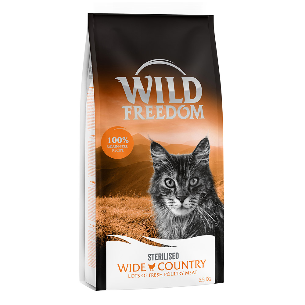 Wild Freedom Adult "Wide Country" Sterilised Geflügel - getreidefreie Rezeptur - Sparpaket: 2 x 6,5 kg von Wild Freedom