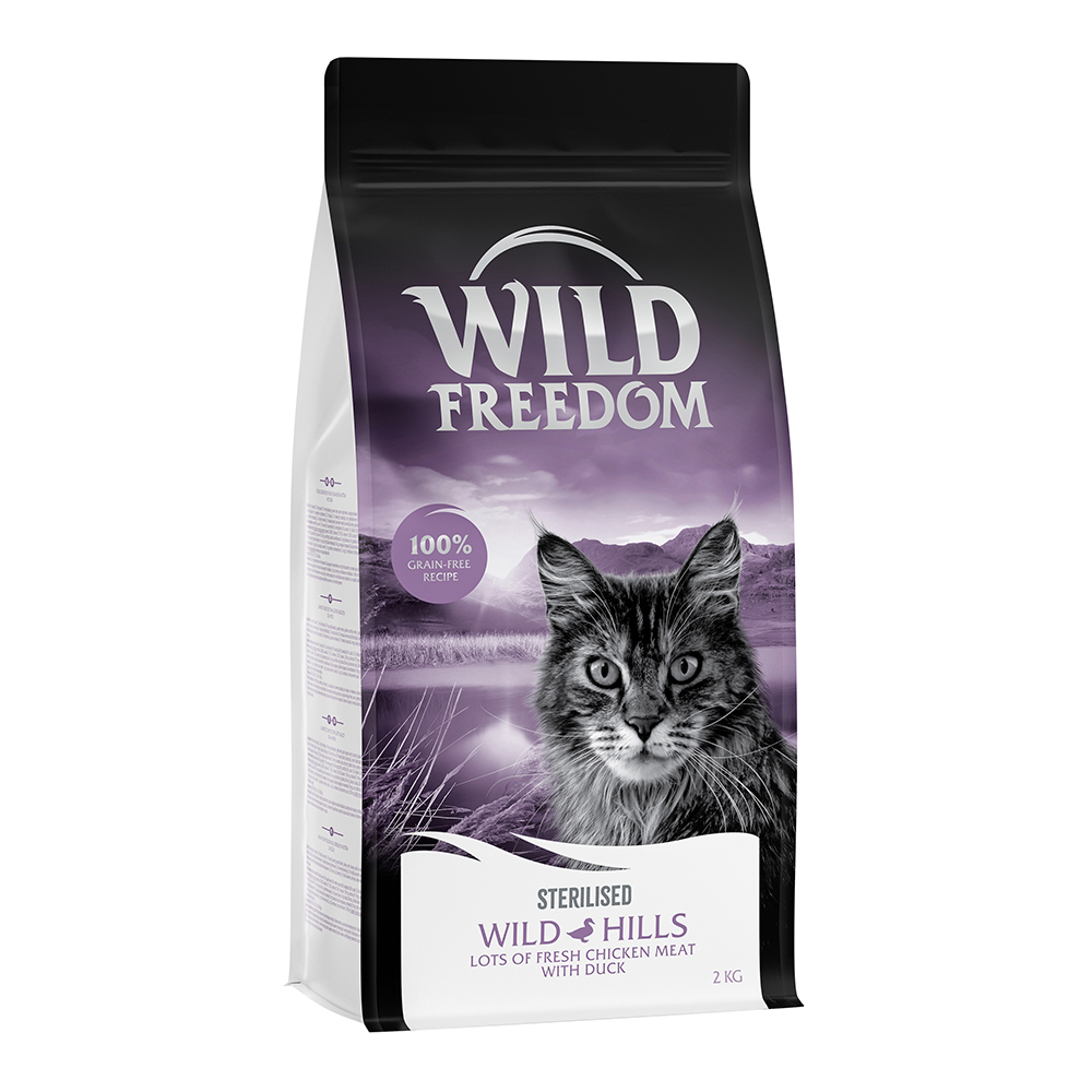 Wild Freedom Adult "Wild Hills" Sterilised Ente - getreidefreie Rezeptur - 2 kg von Wild Freedom