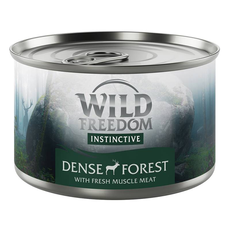 Wild Freedom Instinctive Ergänzungsfuttermittel 6 x 140 g - Dense Forest - Hirsch von Wild Freedom