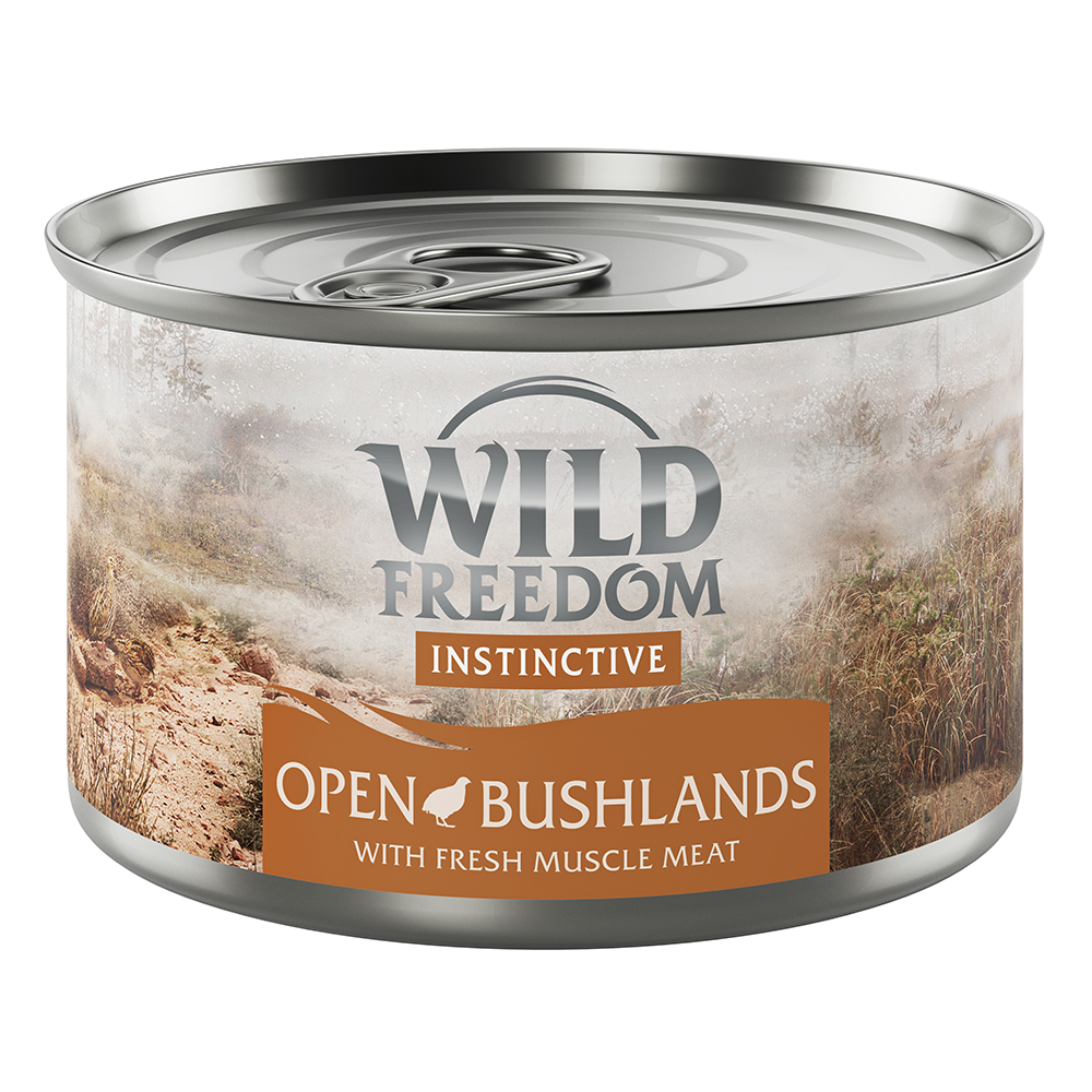 Wild Freedom Instinctive Ergänzungsfuttermittel 6 x 140 g Open Bushlands - Wachtel von Wild Freedom