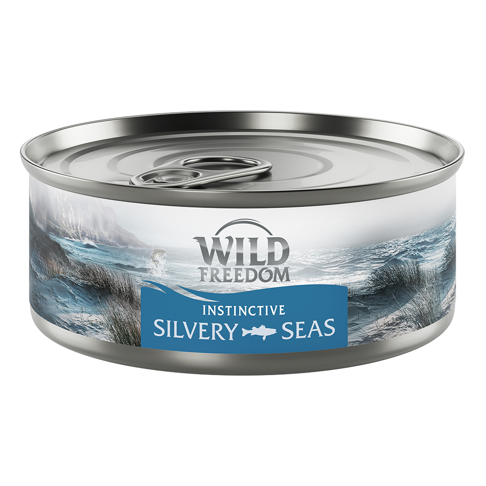 Wild Freedom Instinctive 6 x 70 g - Ergänzungsfuttermittel - Silvery Seas - Seebarsch von Wild Freedom