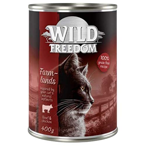 Wild Freedom Nassfutter für ausgewachsene Katzen, 6 x 400 g (Mischpackung) von Wild Freedom