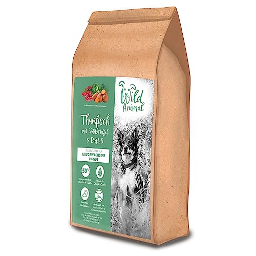 Wild Animal - Premium Hundefutter - Thunfisch mit Süßkartoffel & Brokkoli, Trockenfutter, getreidefrei, 1er Pack (1 x 12kg) von WildAnimal