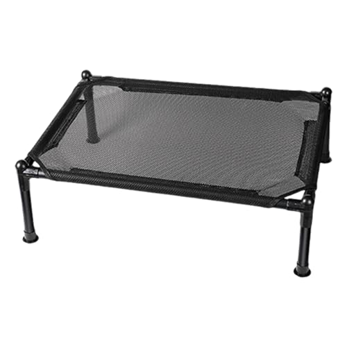 Cooling Elevated Dog Bed – Heavy-Duty Raised Pet Cot With Metal Frame, Non-Skid Breathable Mesh sarface, Lifted Dog Lounge Bed For Indoor & Outdoor Use, Portable Pet Cot For Small Dogs Cats von WildHarmony