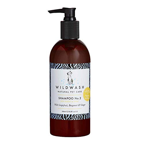 WildWash Haustier Duft Nr. 2 Shampoo für Schönheit und Glanz 300 ml von WildWash