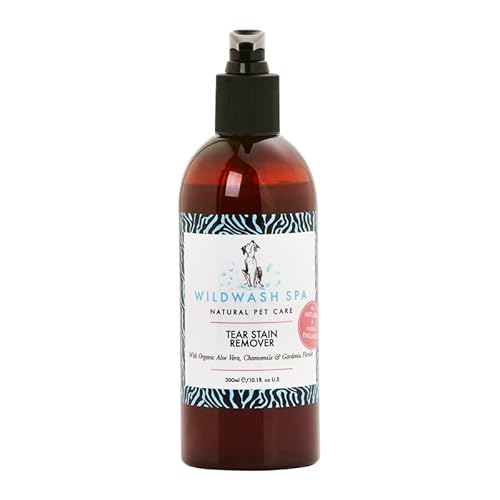 WildWash Spa Tränenfleckenentferner für Hunde, 300 ml von WildWash