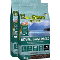 Wildborn Natural Large Breed Doppelpack 2 x 12 kg von Wildborn