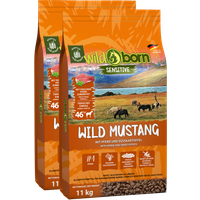 Wildborn Wild Mustang Doppelpack 2 x 11 kg von Wildborn