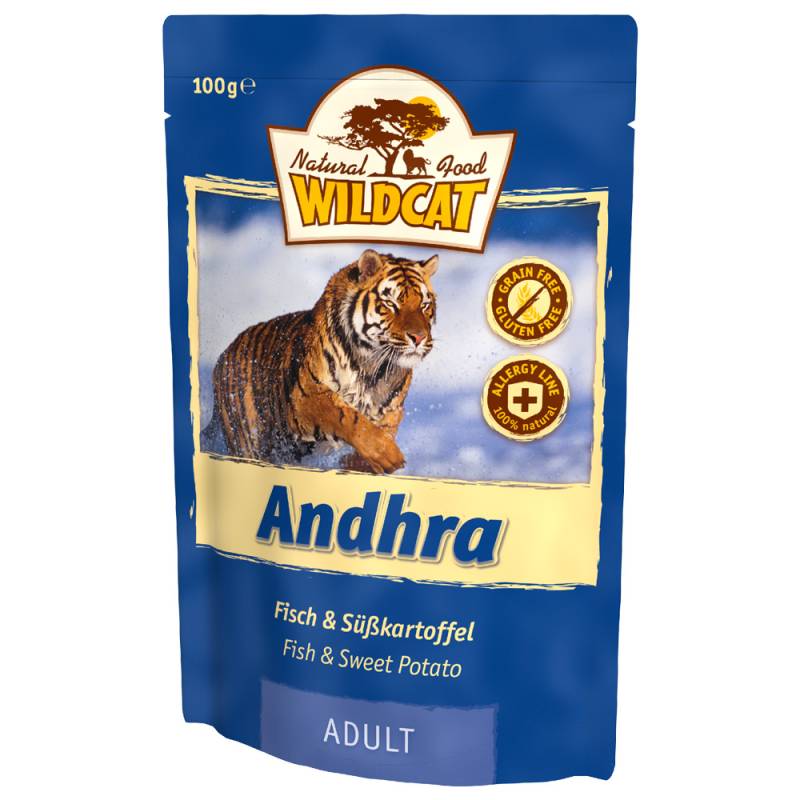 Wildcat | Andhra 10 Sorten Fisch | Adult | 28 x 100 g von Wildcat