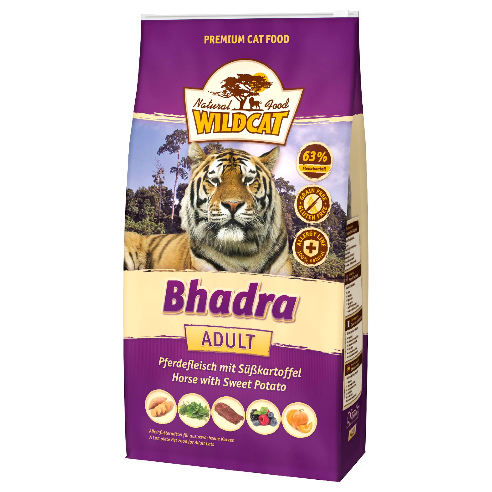 Wildcat | Bhadra Pferdefleisch | Adult | 500 g von Wildcat
