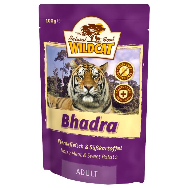 Wildcat | Bhadra Pferd & Süßkartoffel | Adult | 14 x 100 g von Wildcat