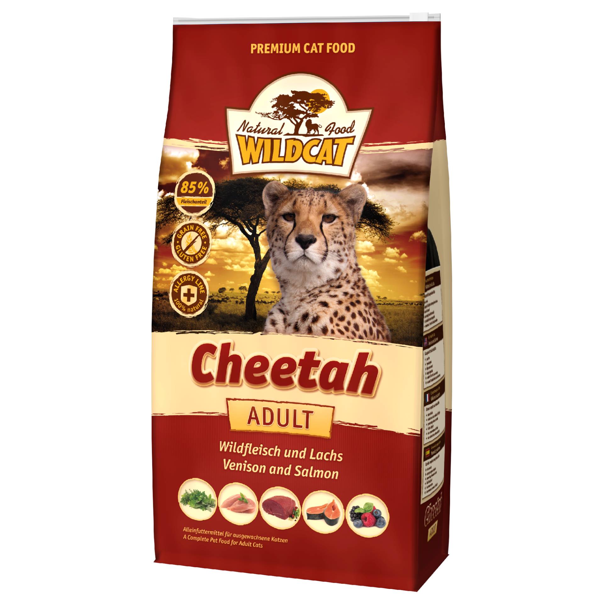 Wildcat | Cheetah Wild, Lamm & Lachs | Adult | 500 g von Wildcat