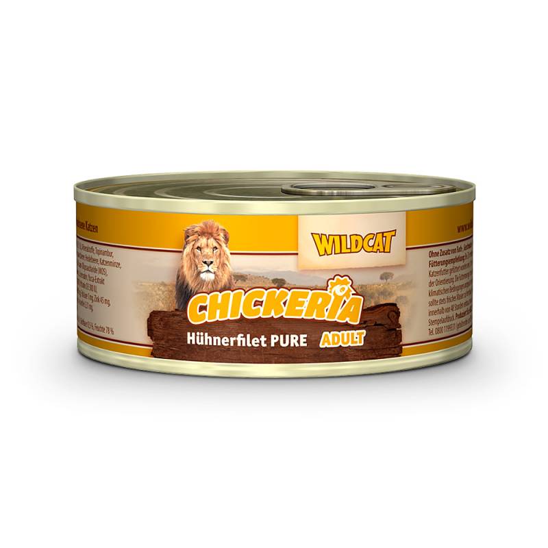 Wildcat | Chickeria Huhn pure | 6 x 90 g von Wildcat