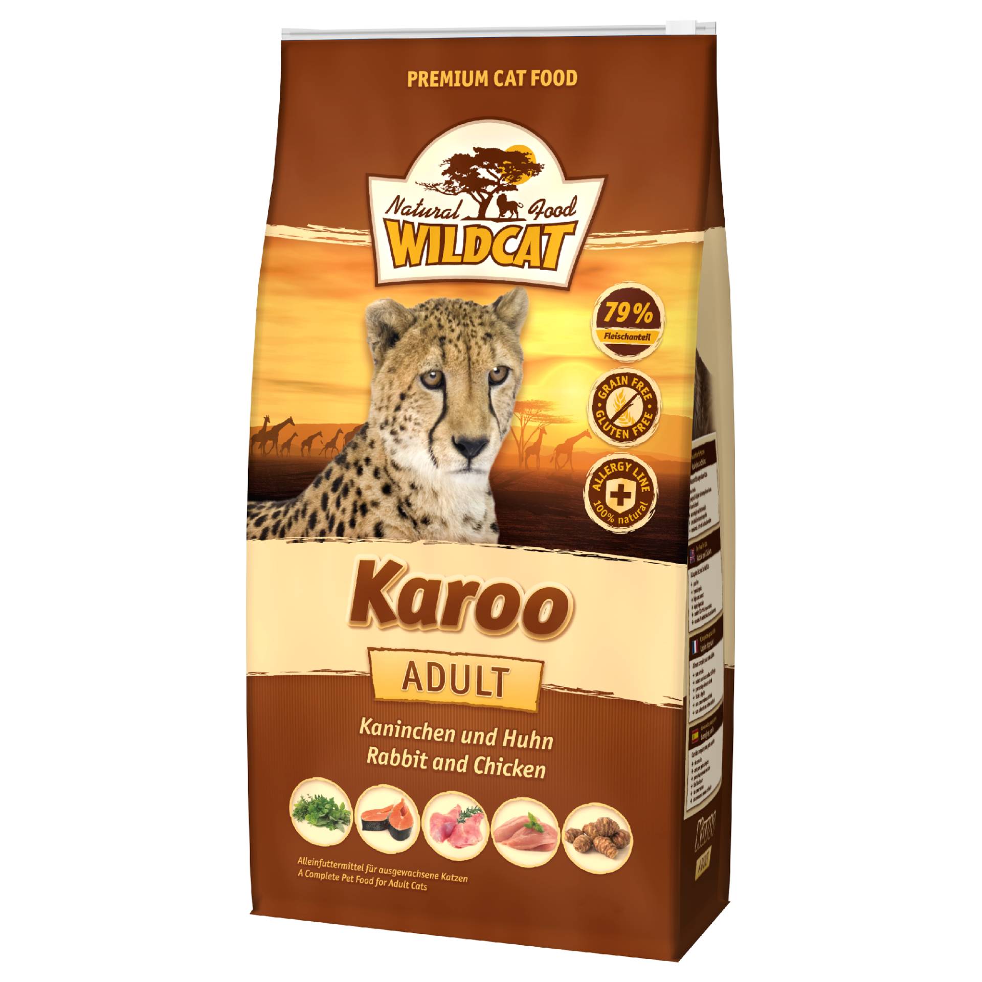 Wildcat | Karoo Kaninchen & Geflügel | Adult | 500 g von Wildcat