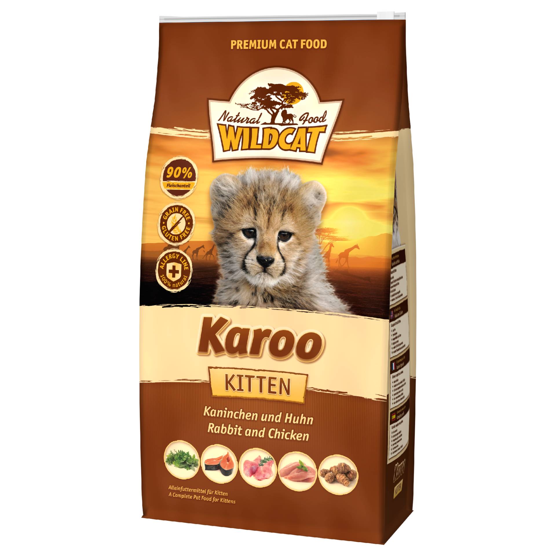 Wildcat | Karoo Kaninchen & Huhn | Kitten | 500 g von Wildcat