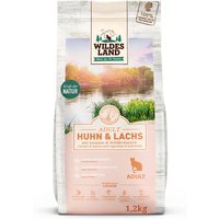 Wildes Land Cat Huhn, Lachs & Gartengemüse - 2 x 1,2 kg von Wildes Land