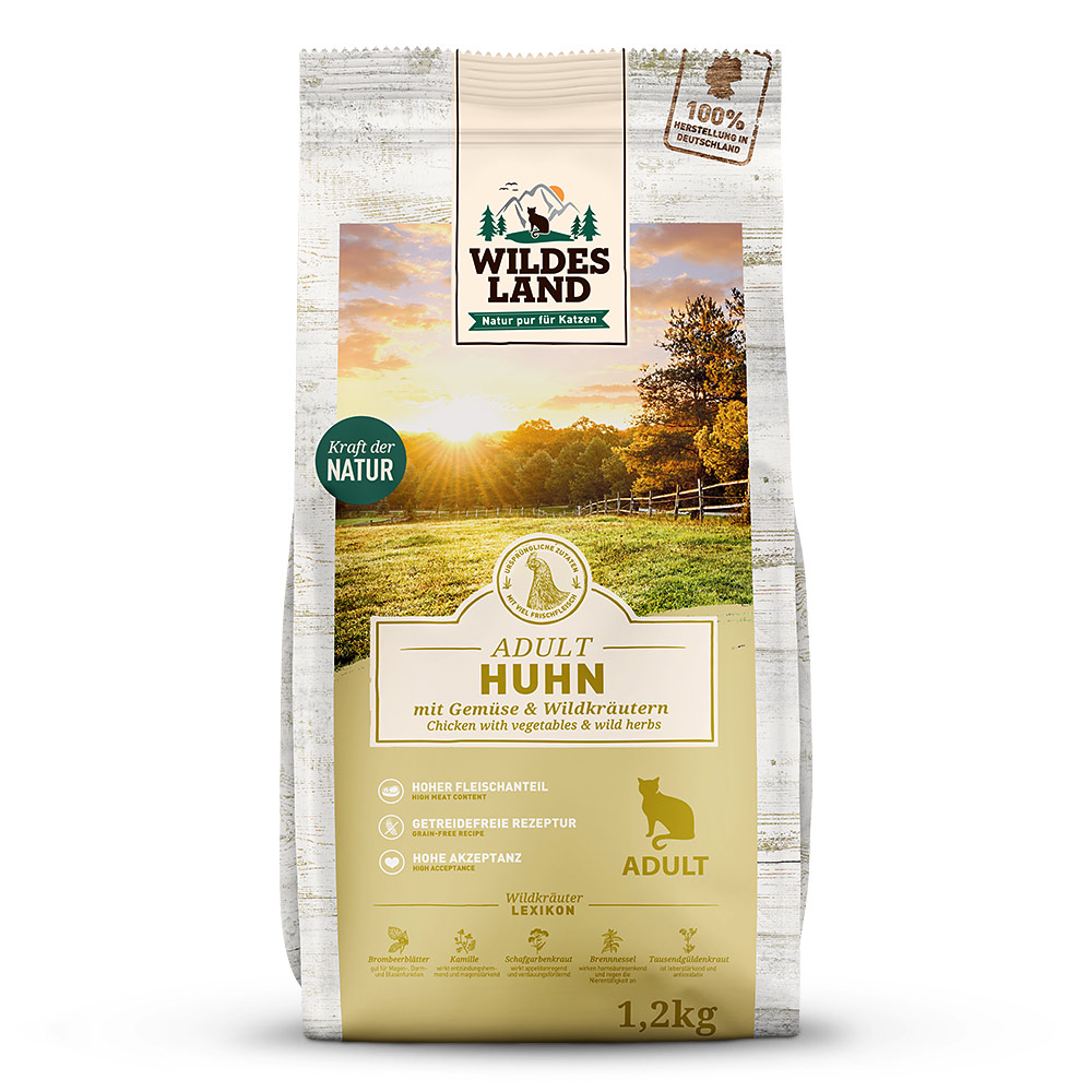 Wildes Land | Huhn | Classic Adult | 1,2 kg von Wildes Land