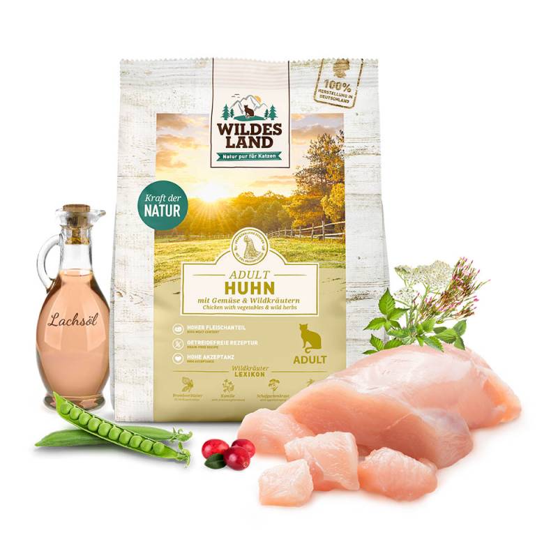 Wildes Land | Huhn | Classic Adult | 400 g von Wildes Land