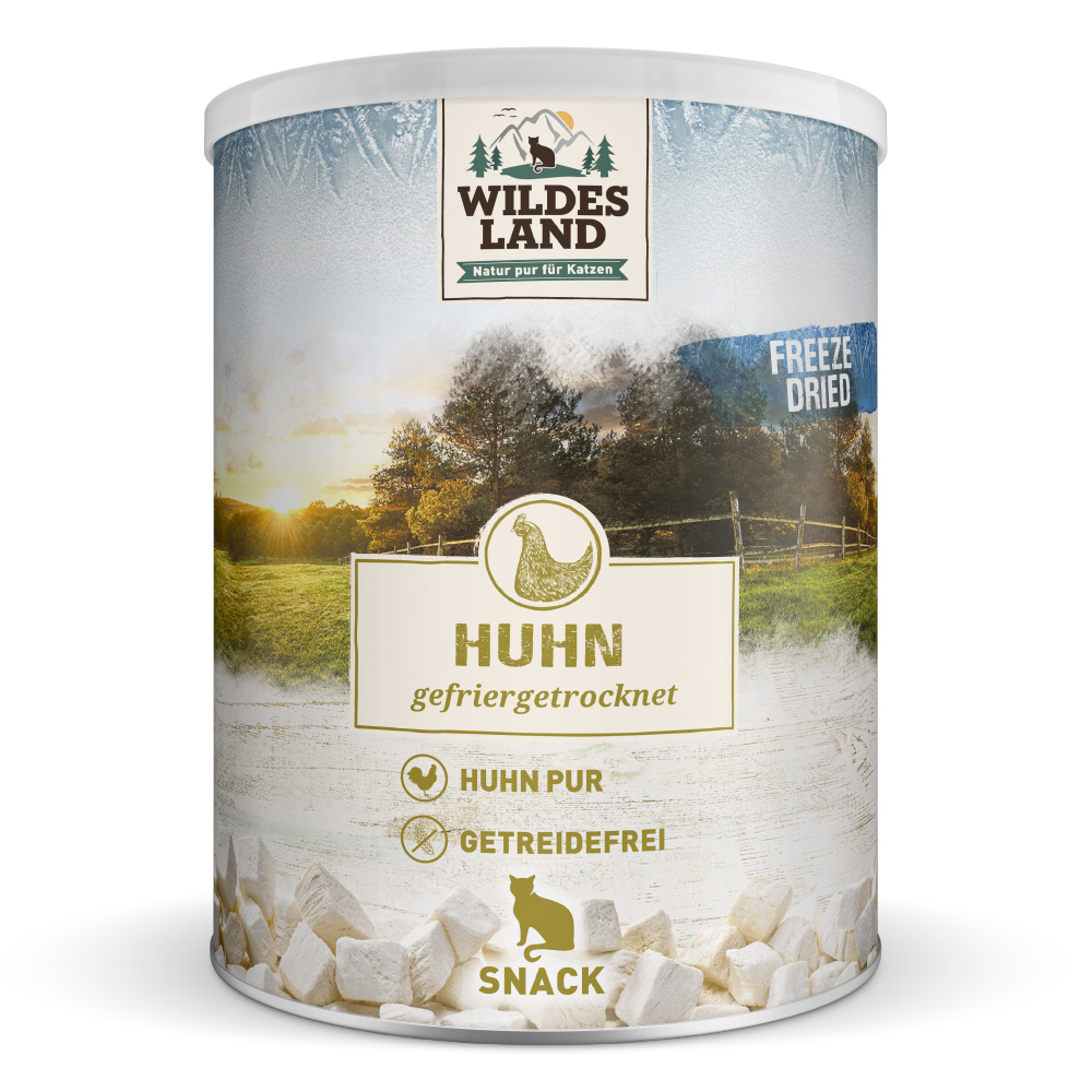 Wildes Land | Huhn | Freeze Dried | 6 x 160 g von Wildes Land