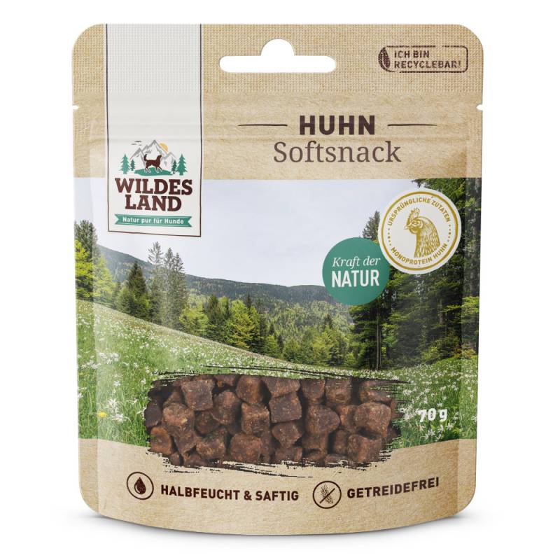 Wildes Land | Huhn | Softsnack | 8 x 70 g von Wildes Land