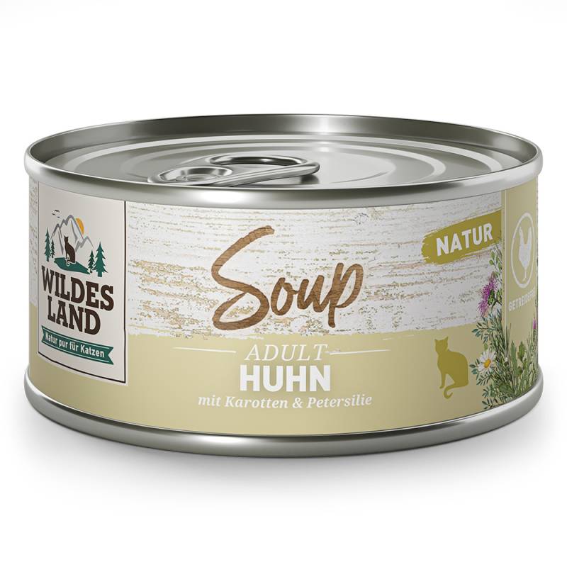 Wildes Land | Huhn mit Karotten & Petersilie | Soup | 12 x 80 g von Wildes Land