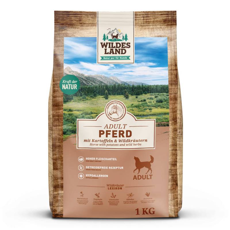 Wildes Land | Pferd mit Kartoffel | Classic Adult | 1 kg von Wildes Land