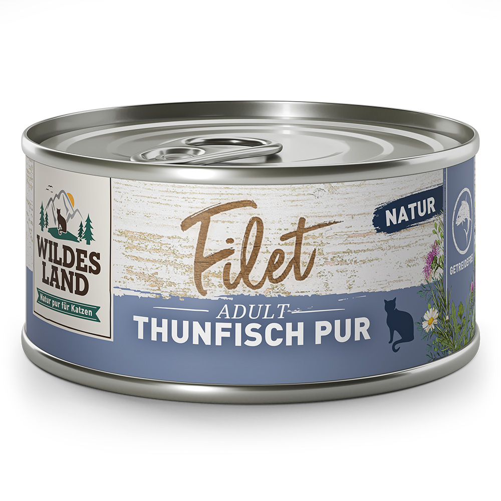 Wildes Land | Thunfisch Pur | Filet | 12 x 80 g von Wildes Land