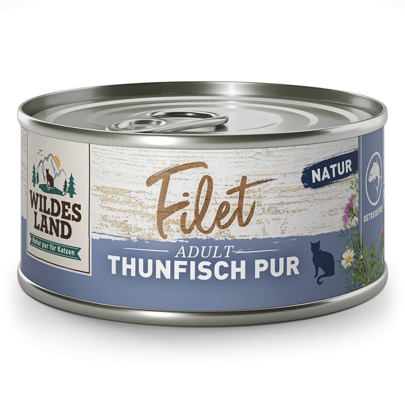 Wildes Land | Thunfisch Pur | Filet | 24 x 80 g von Wildes Land