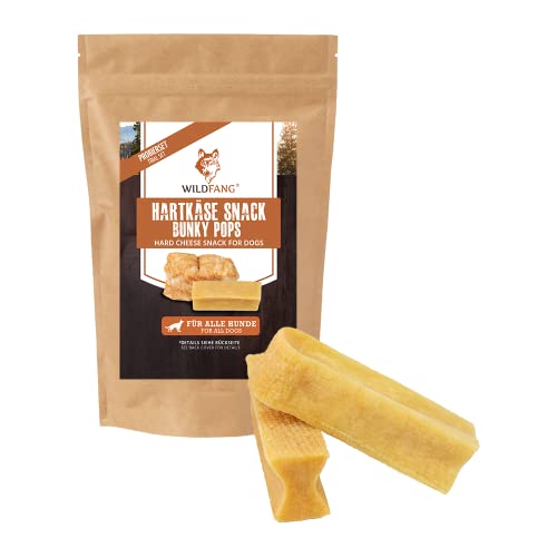 Wildfang® Yak Hartkäse Kaustab dem Himalaya Rezept für Hunde, Kauspielzeug, Langer Kauspaß, geruchlos, Nicht splitternd, alle Hundegrößen und Welpen, Himalaya-Yak-Hundekauknochen - Probierset von Wildfang