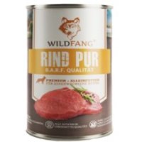 Wildfang ® Nassfutter Rind pur BARF - 400 g von Wildfang