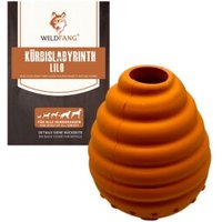 Wildfang ® Naturkautschuk Hundespielzeug - Kürbislabyrinth Lilo von Wildfang