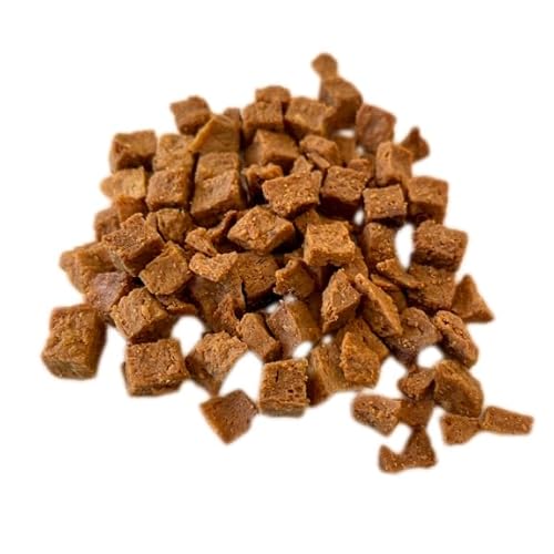 Wildleben Heimatedition Kaninchen Fleisch-Würfelchen 100g, Trainingsleckerli für Hunde,100% getrocknetes Fleisch ohne Zusatzstoffe von Wildleben