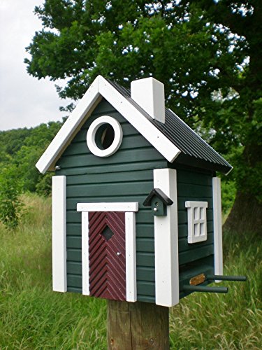 Wildlife Garden Vogelhaus 2in1 Nistkasten und Futterhaus für Vögel, SCHWEDEN Stil von Wildlife Garden