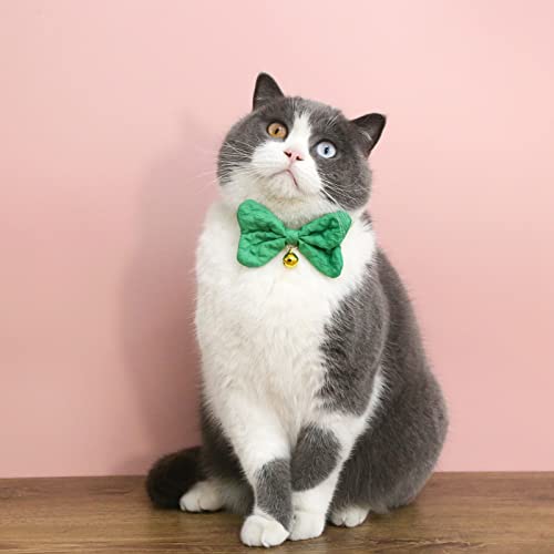 Wilitto Hundehalsband Haustier Halskette mit Glöckchen, weiches bequemes Haustier Hund Katze Bowknot Umhängegurt, Haustier Katze Halsband Halskette, Bequeme Hundehalsbänder für kleine, mittelgroße und von Wilitto