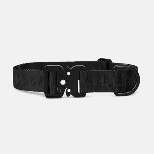 William Walker Jacquard Nylon Hundehalsband – Verstellbar, Gewebtes Nylon, Ultraleichter Aluminium Klickverschluss, Robust & Hochwertig von William Walker