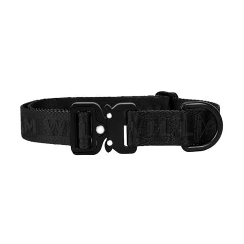 William Walker Jacquard Nylon Hundehalsband – Verstellbar, Gewebtes Nylon, Ultraleichter Aluminium Klickverschluss, Robust & Hochwertig von William Walker